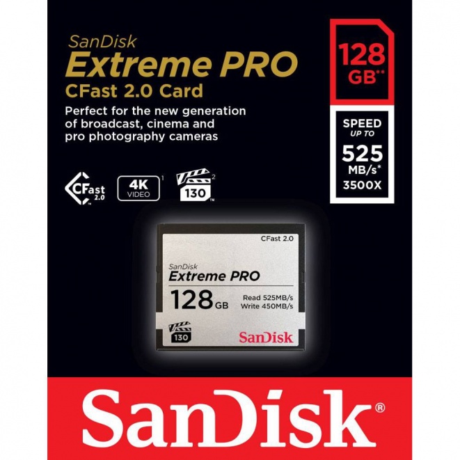 ほぼ新品】SanDisk Extreme Pro128GB CFast 2.0 Extreme 128GB SanDisk
